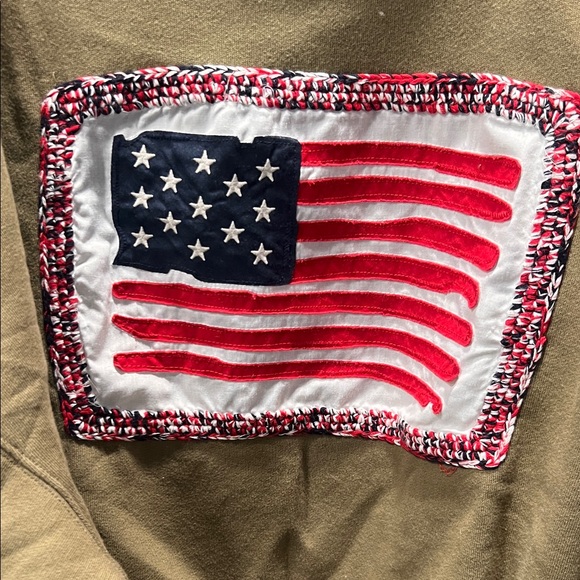 NEW WITHOUT TAGS Polo Ralph Lauren Khaki Sweatshirt - Picture 3 of 4